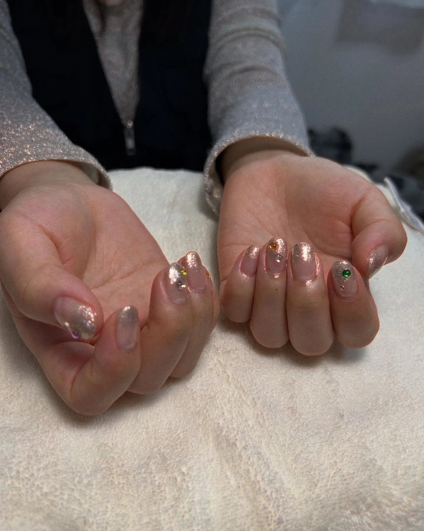 【gradation  nail】
