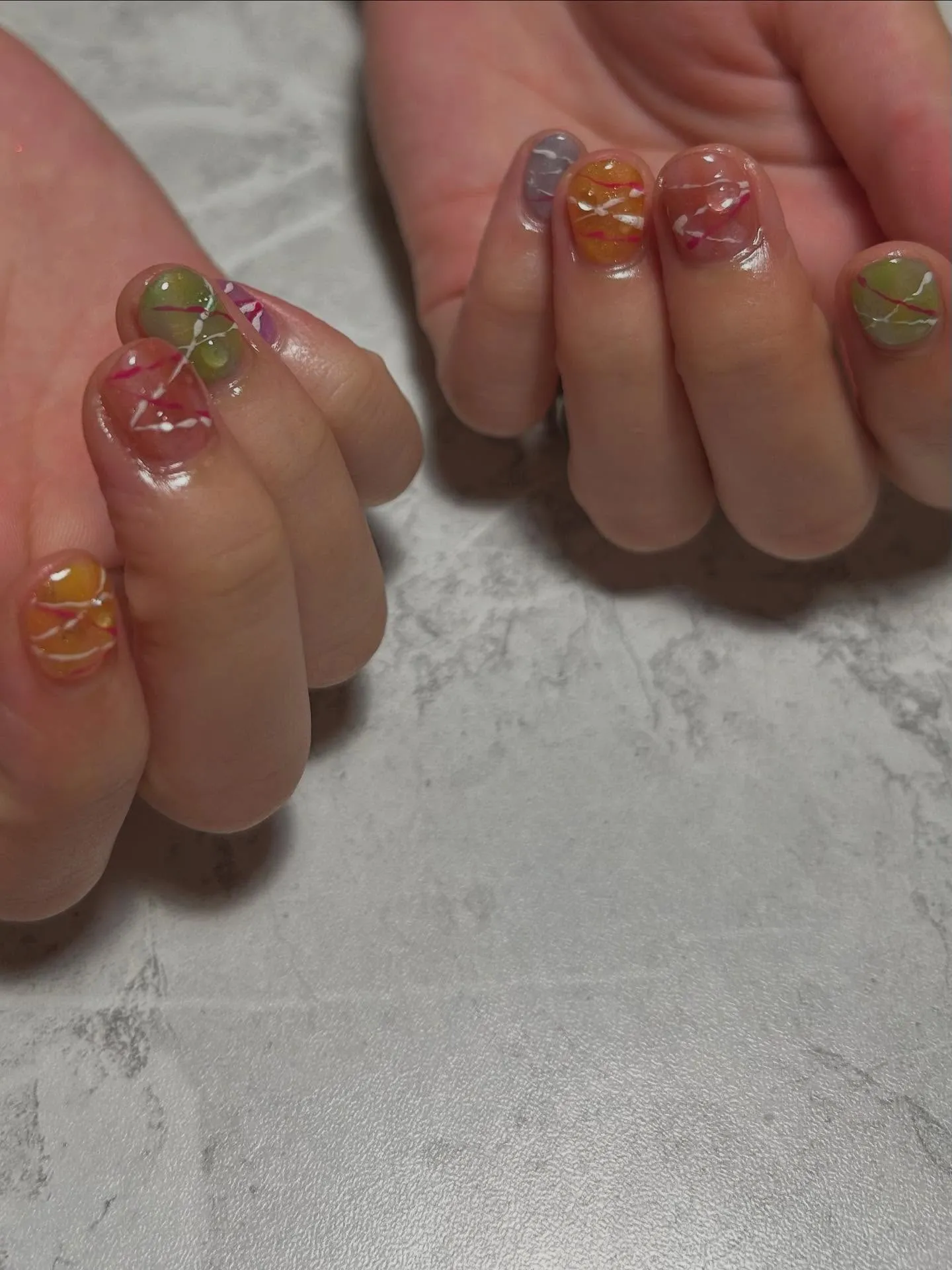 【夏ネイル🍧】