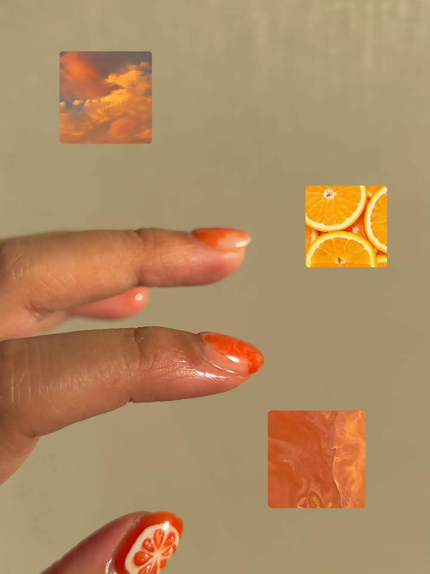 【オレンジネイル🍊】