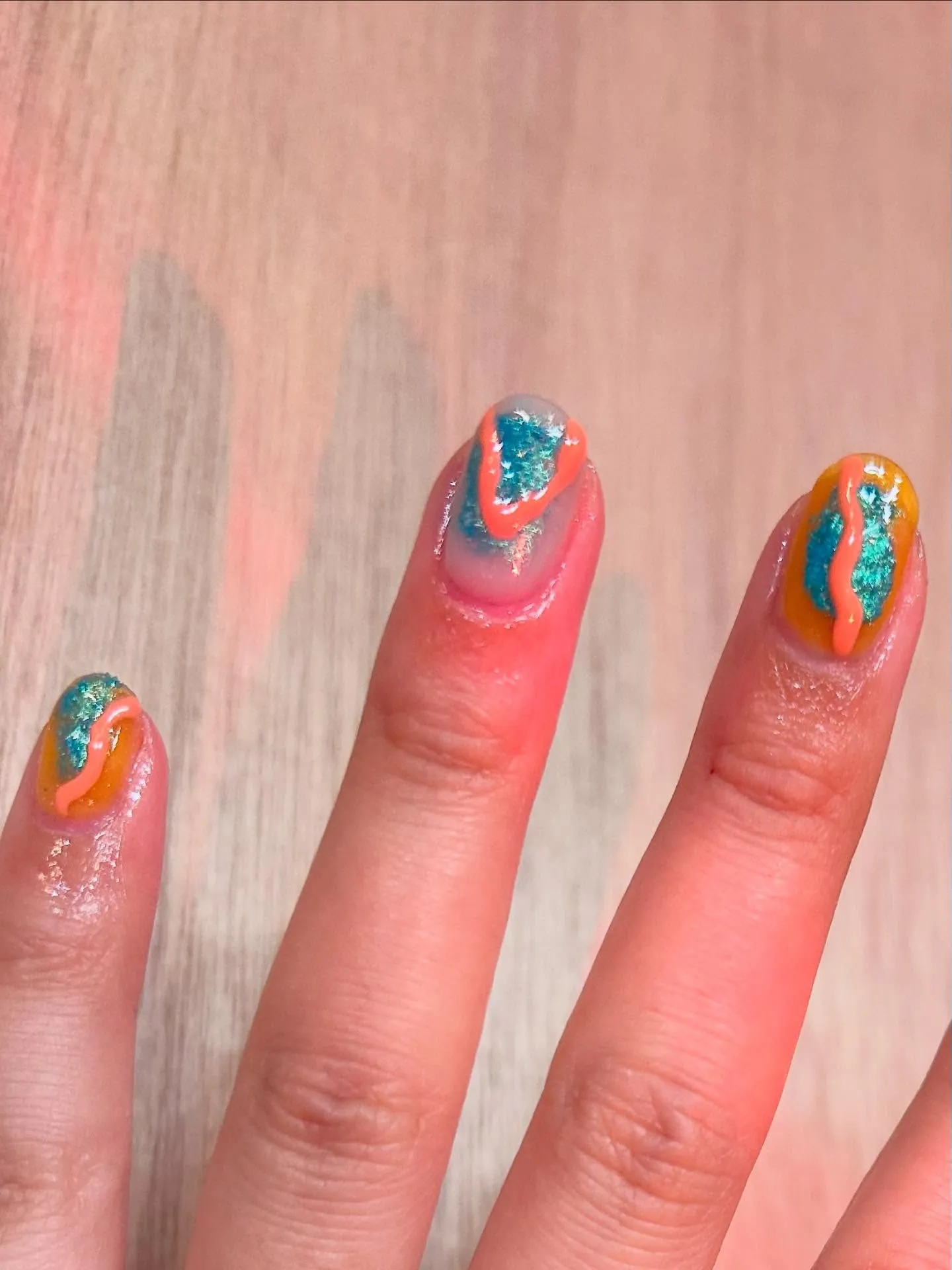 【ニュアンスネイル】