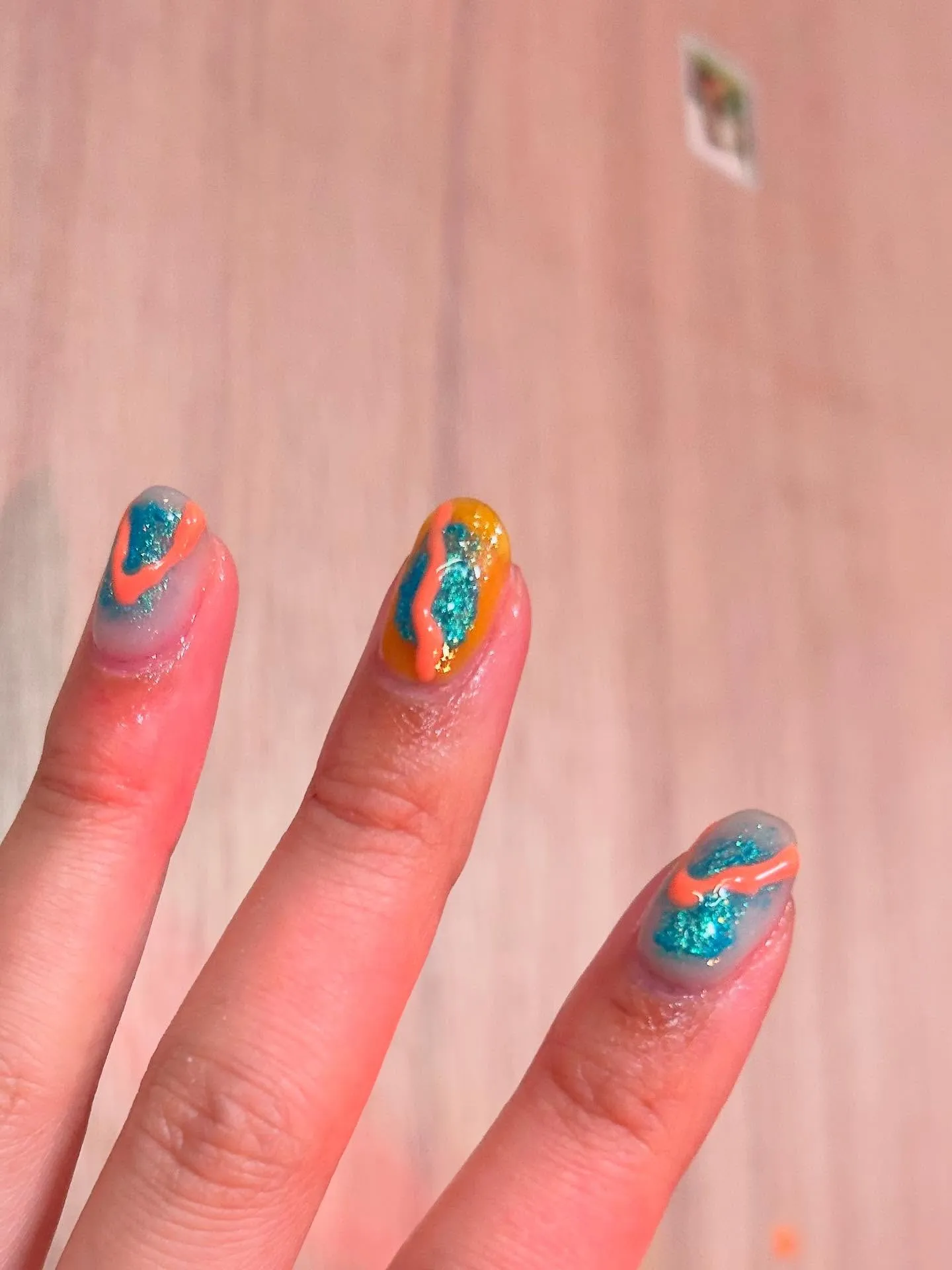 【ニュアンスネイル】