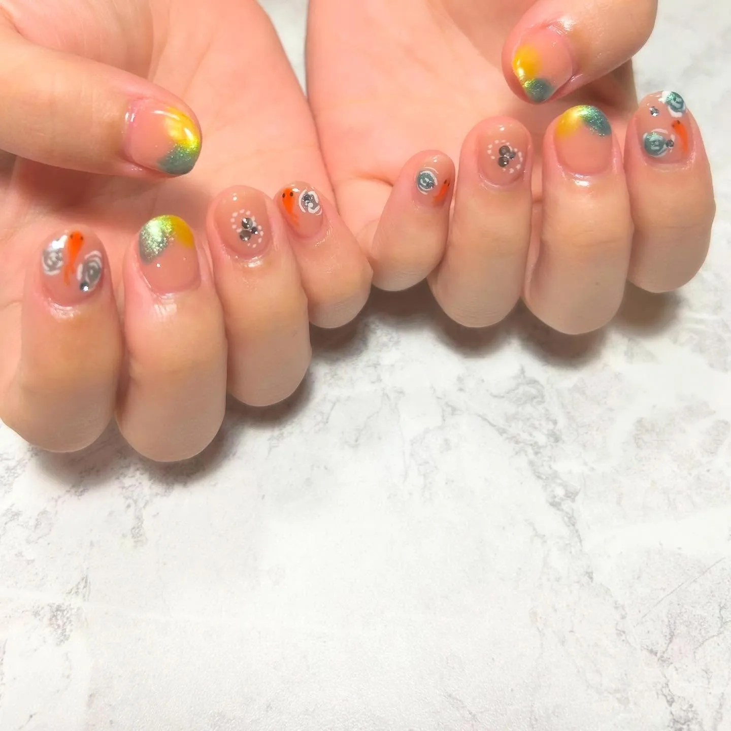 【夏ネイル】