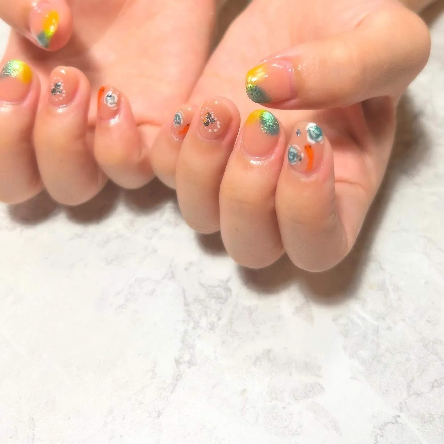 【夏ネイル】