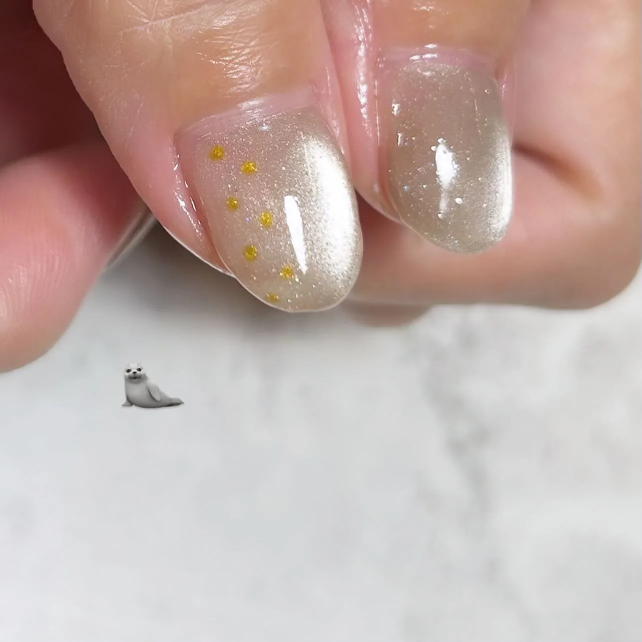 【ホワイトネイル🤍】