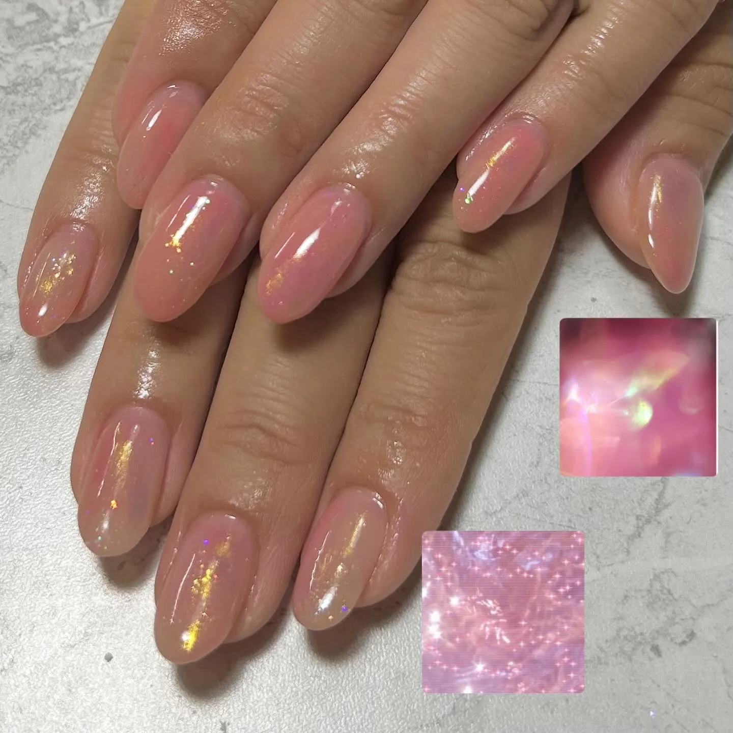 【左右違うネイル💅】