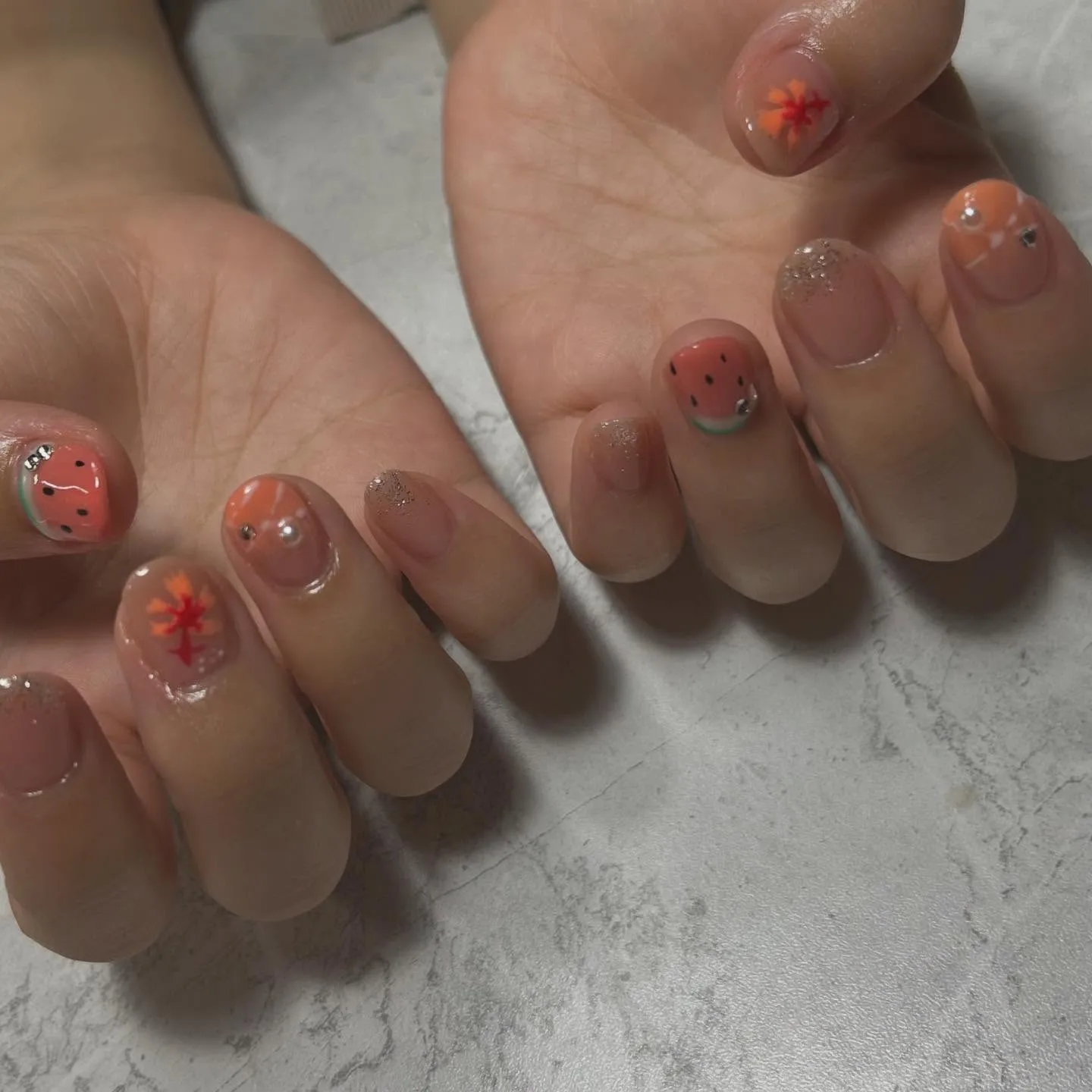 【夏ネイル☀️】