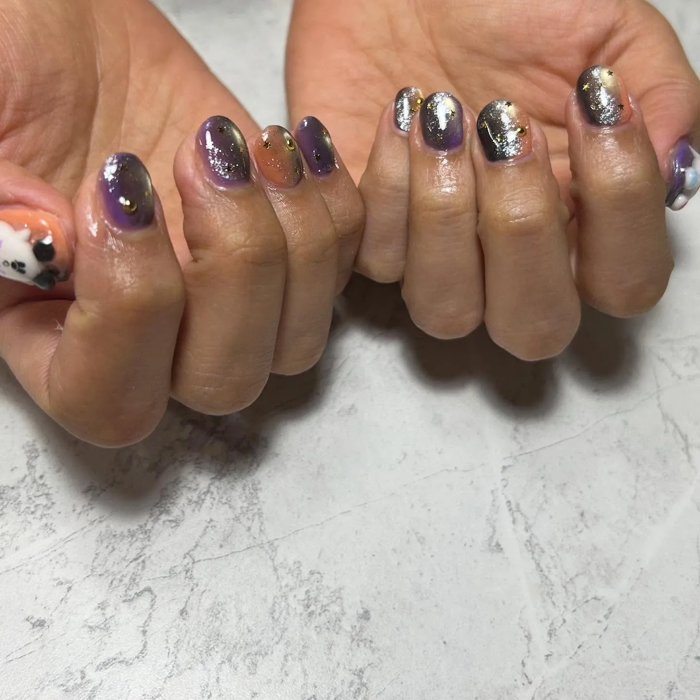 【ハロウィンネイル👻🎃💅】