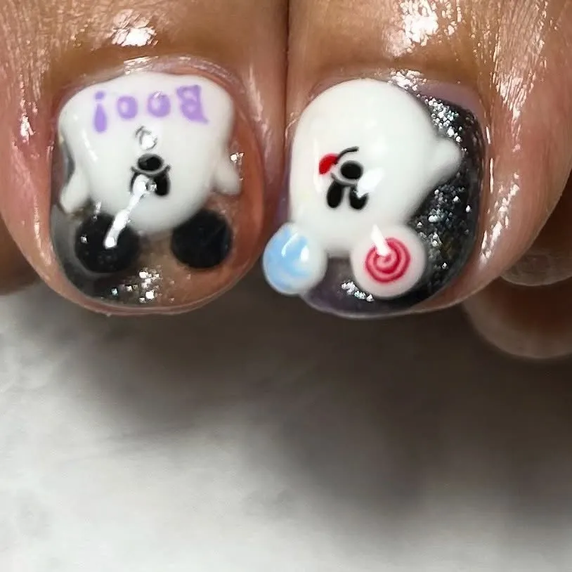 【ハロウィンネイル👻🎃💅】