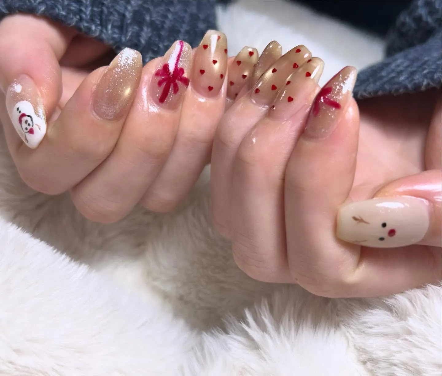 【クリスマスネイル🦌🎄】