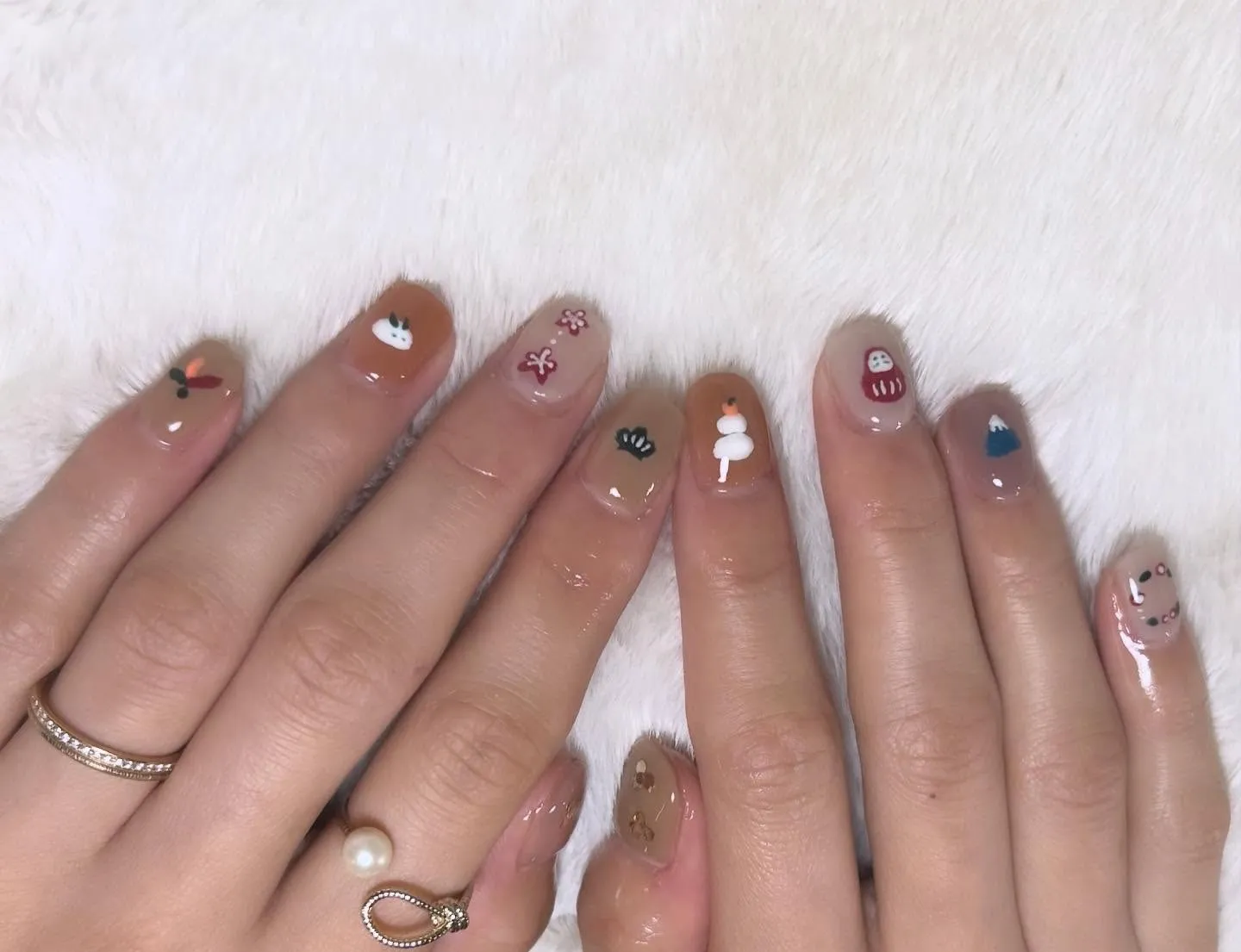 【 お正月ネイル🎍】